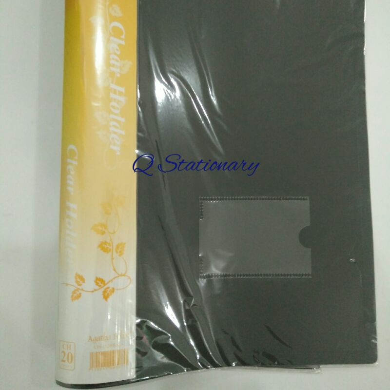 

Clear holder 20 lembar merek Agatha Felix