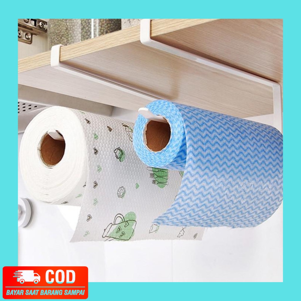 Tempat Tisu Kertas Minyak Tempat Tisu Roll Tempat Tisu Besi Tisu Dapur Tissue Kitchen Serbaguna