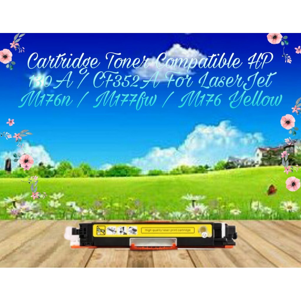 Cartridge Toner Compatible HP 130A CF350A CF351A CF352A CF353A M176n M177fw M176 M177