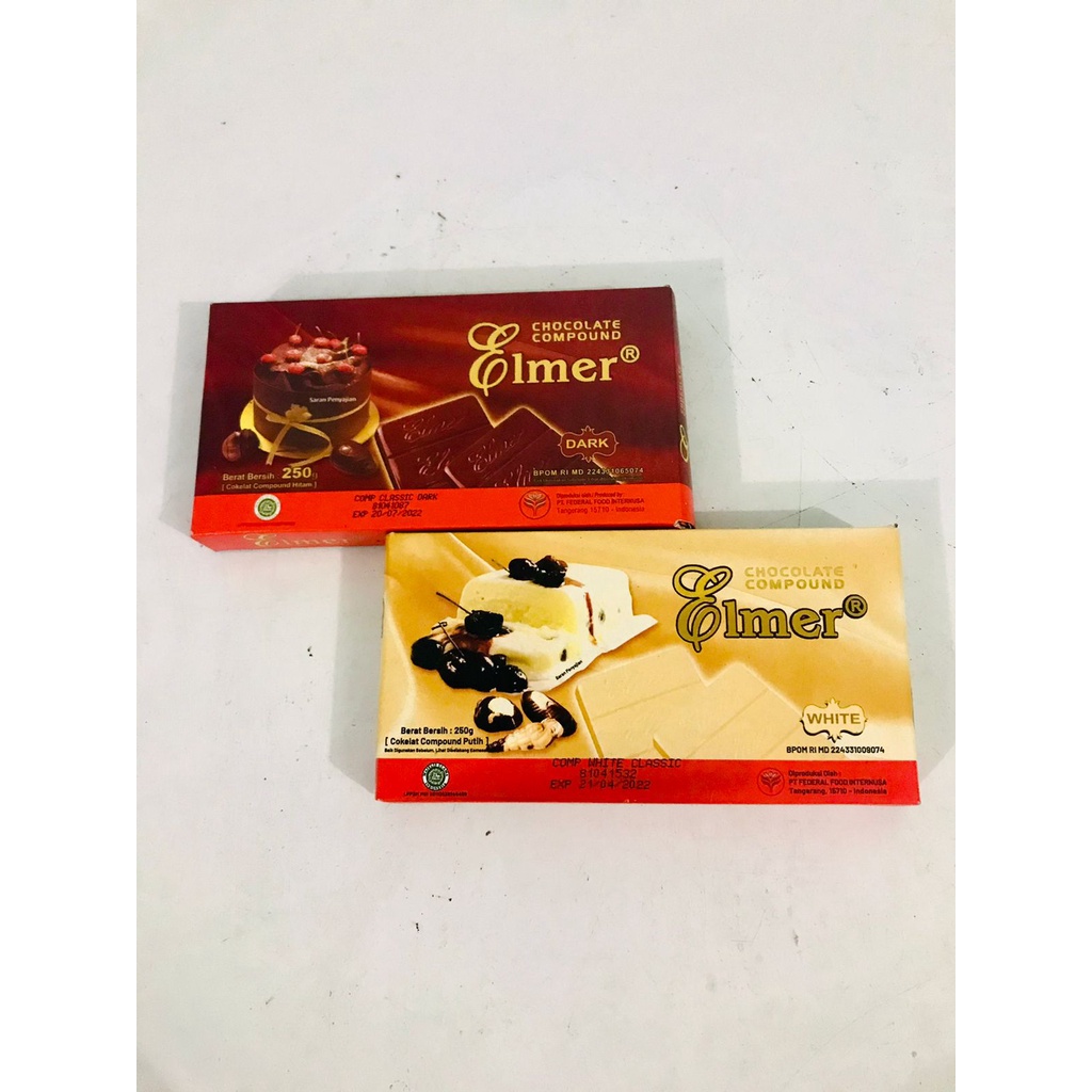 

Elmer Chocolate Compound Cokelat Batang Coklat 250gr