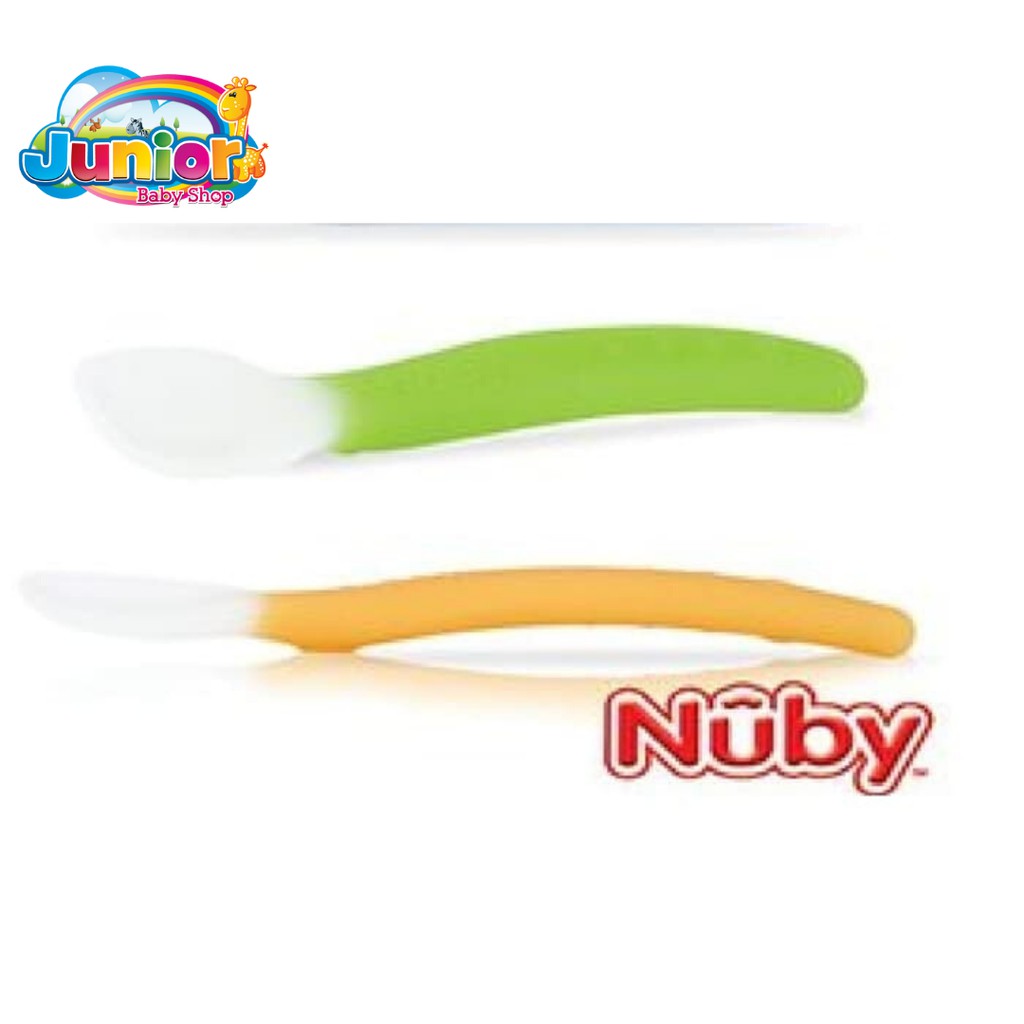 Nuby Garden Fresh Silicone Spoon With Case