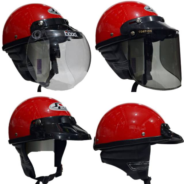 Helm Chip Jpn Merah Gloss