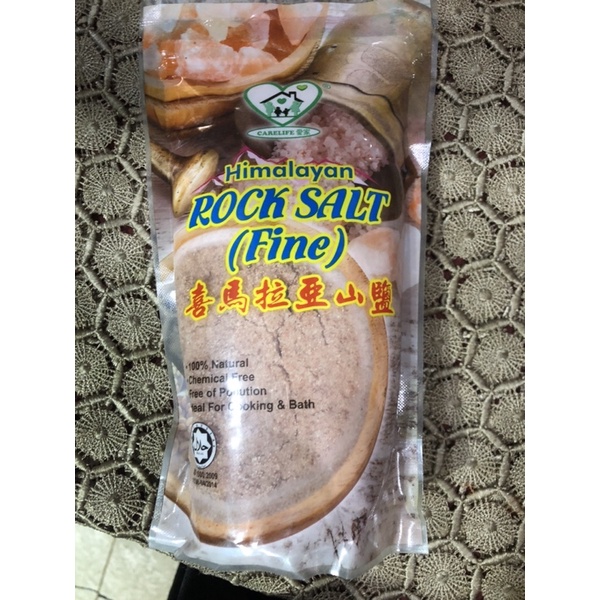 Himalayan rock salt / garam malaysia