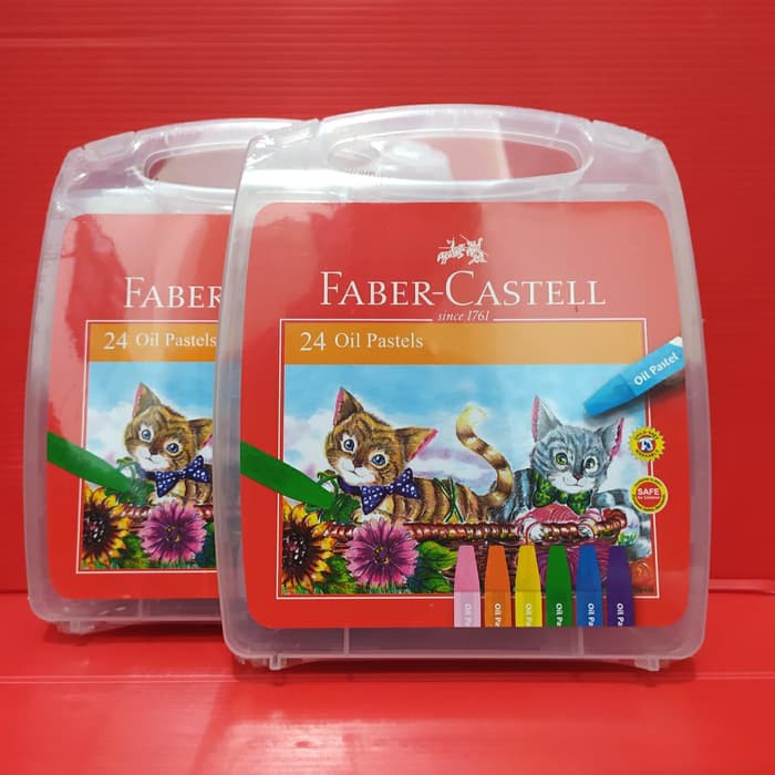 

CRAYON OIL PASTEL 24 COLOR FABER CASTEL