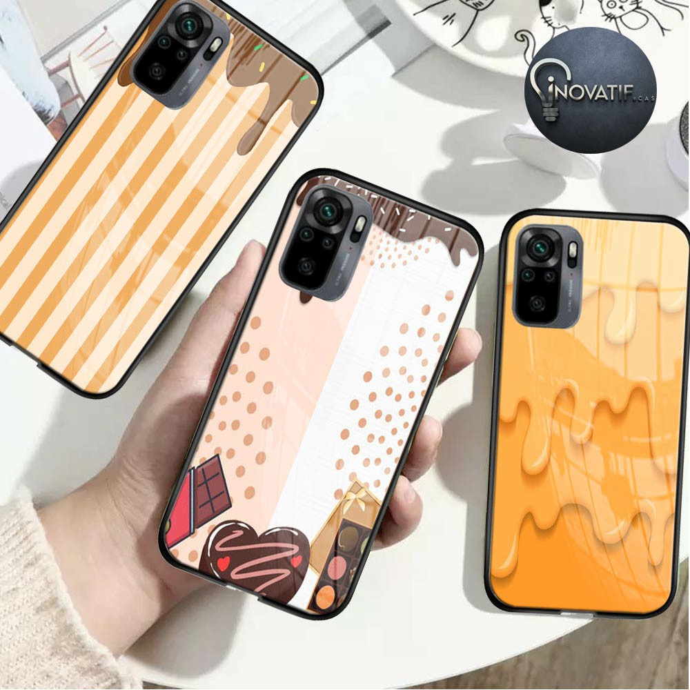 [D-64] Softcase kaca for Xiaomi Note10Pro Note9Pro Note10 Not9 Note8Pro Note8 Not7 PocoF1 PoxoX3 Poc