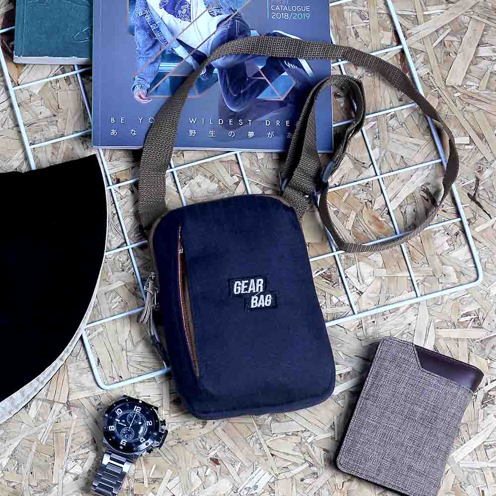 Tas Sling Bag Gantung Mini Hp Kartu Multi Fungsi Serbaguna Tas Uang Tas Kecil Tas Leher Tas Kunci