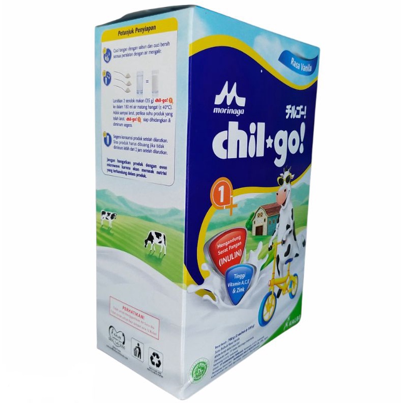 CHIL GO POWDER 1+ 700GR 1 - 3 TAHUN