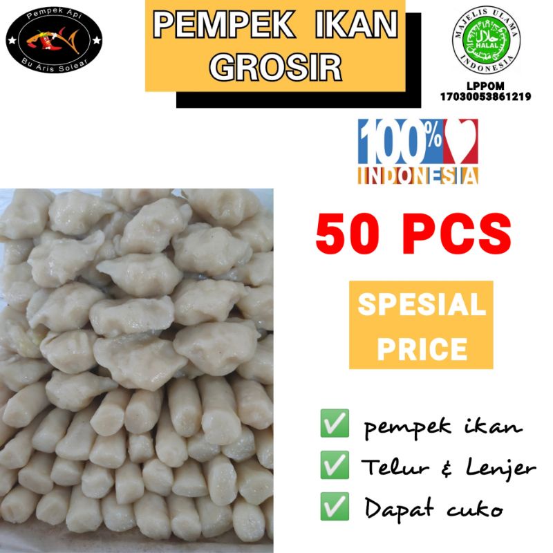 

PEMPEK IKAN RESELLER MURAH ISI 50 BIJI | PEMPEK PALEMBANG
