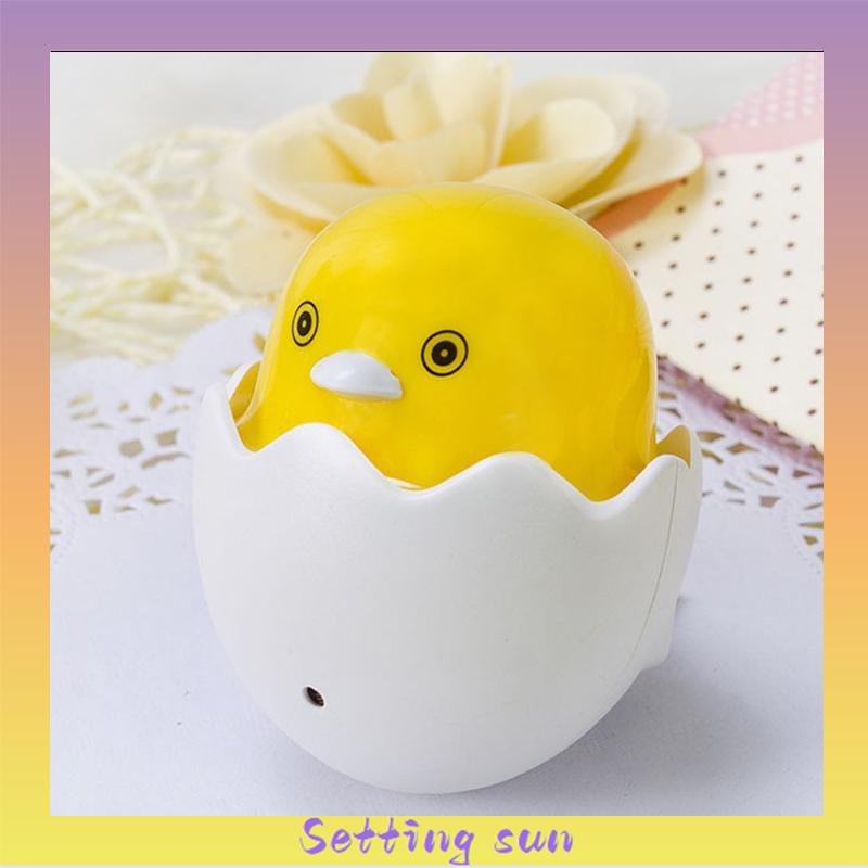 Bebek Kuning Little Happy Bird Cahaya Kontrol Malam Lampu Lampu Leds Hadiah Kreatif TN