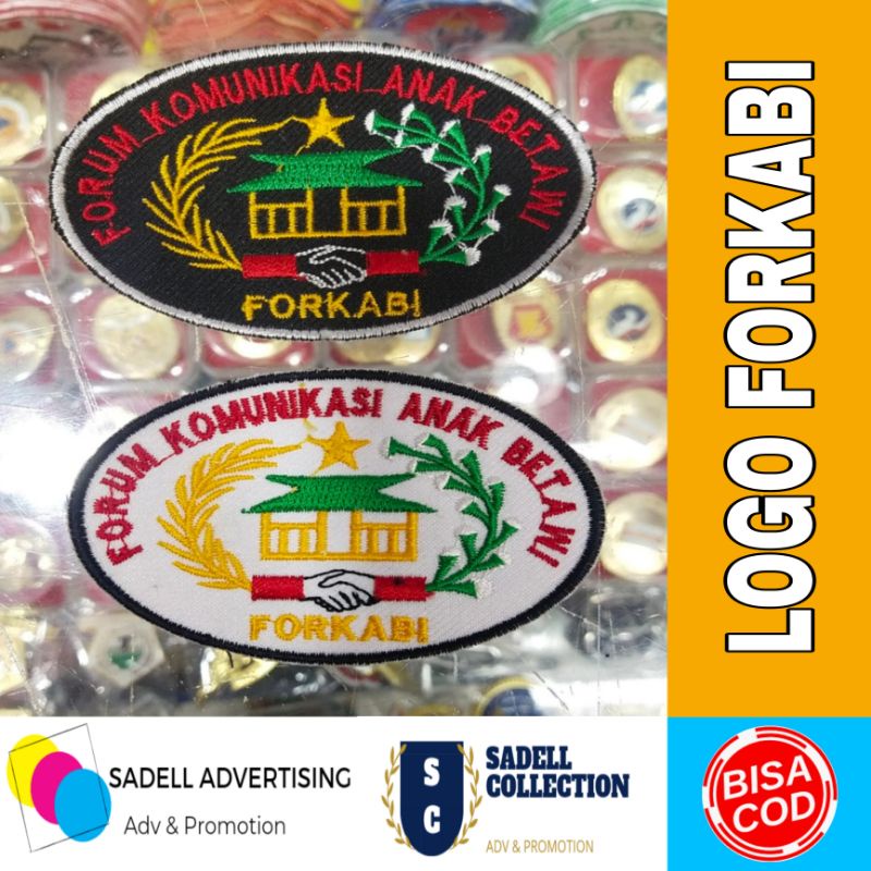 Jual Logo Forkabi Forum Komunikasi Anak Betawi Bordir 5 Pcs | Shopee ...