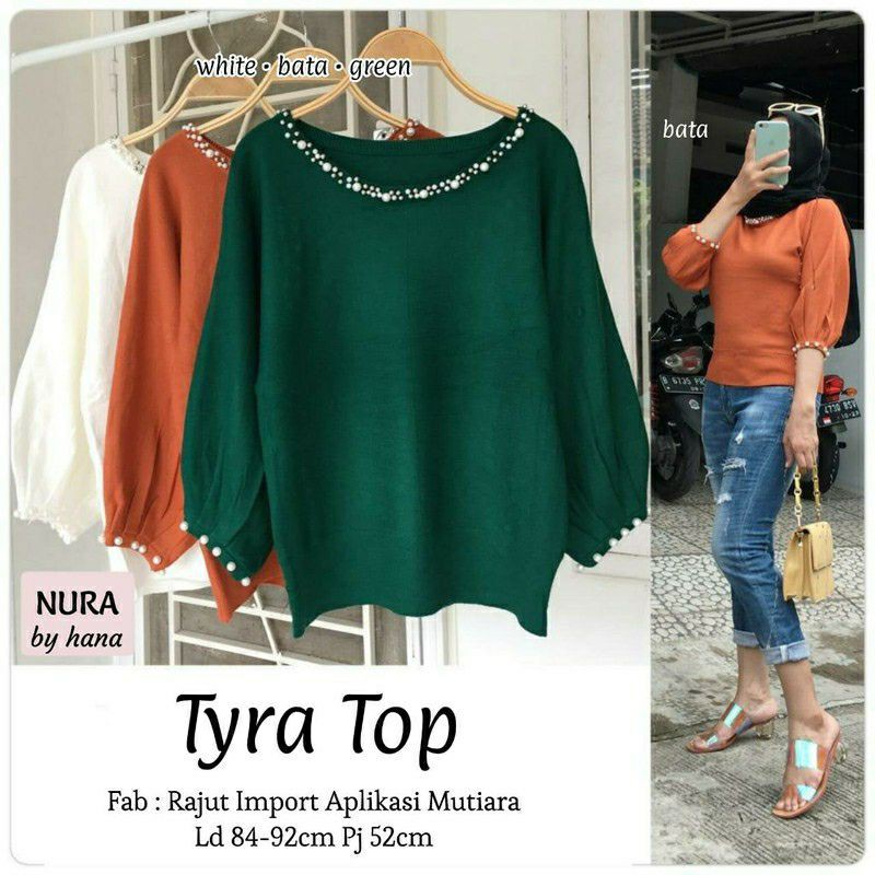Tyra top by Nura by Hana