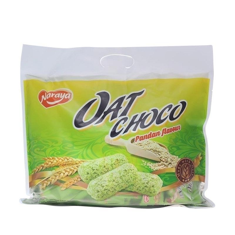 

Naraya Oat Choco Pandan 400gr (isi 40 pcs)