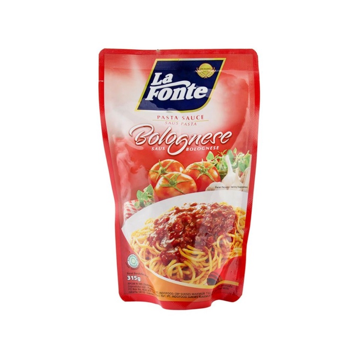 

LA FONTE PASTA SAUCE BOLOGNESE 315G