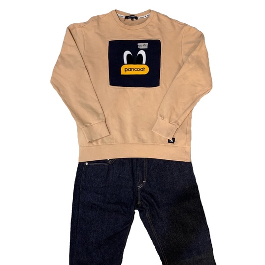 pancoat x belladama sweatshirt / sweater / crewneck not stussy nike adidas