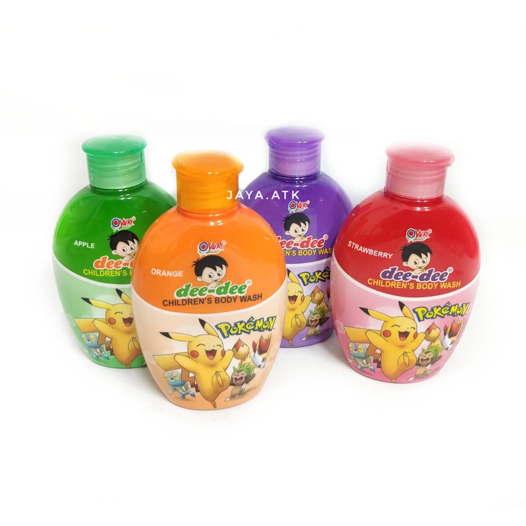 SABUN MANDI ANAK DEE DEE 225 ML BOTOL BODY WASH KIDS YURI SABUN MANDI WANGI BUAH DEEDEE