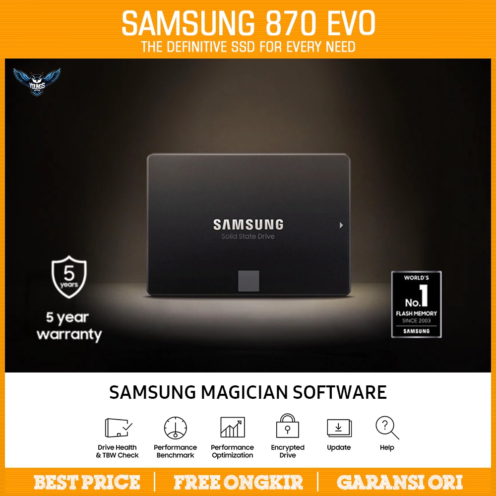 SAMSUNG 870 EVO 1TB | SSD 2.5&quot; SATA V-NAND