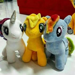 Boneka kuda  poni  lucu terlaris my little poni  unicorn 