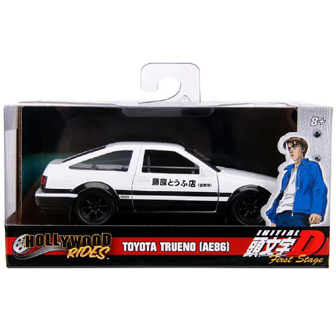Jada Hollywood Rides 1.32 1986 Toyota Corolla Trueno Ae86 Initial D - Termurah 