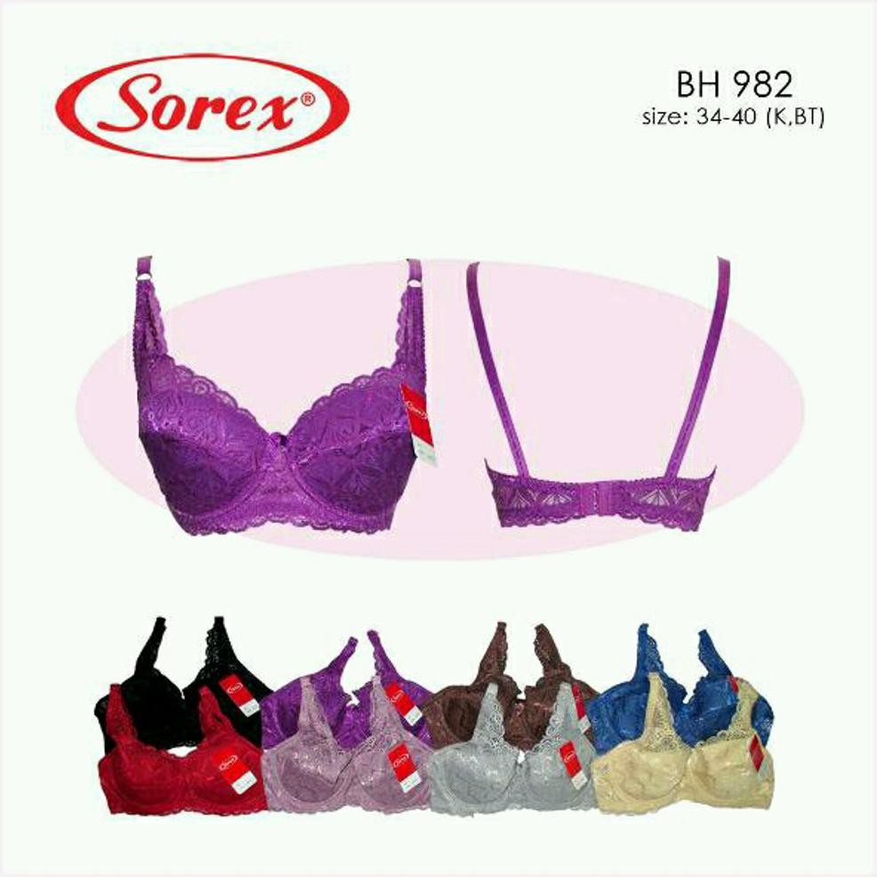 Sorex 982 | Bra / BH Renda Cantik Kawat