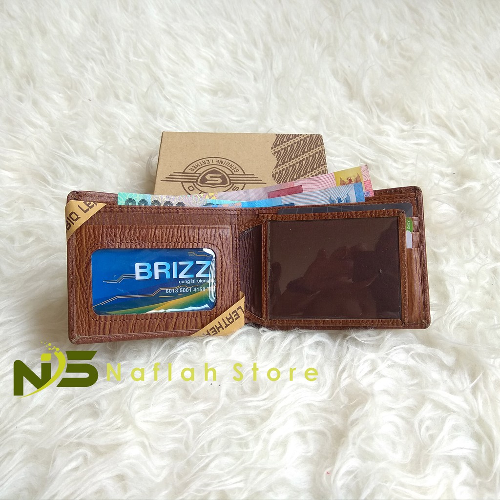 Dompet kulit pria wanita ASLI FULL GRAIN kulit sapi ORI vintage ISHIYA O5G3 Dompetkulit MASA KINI MU