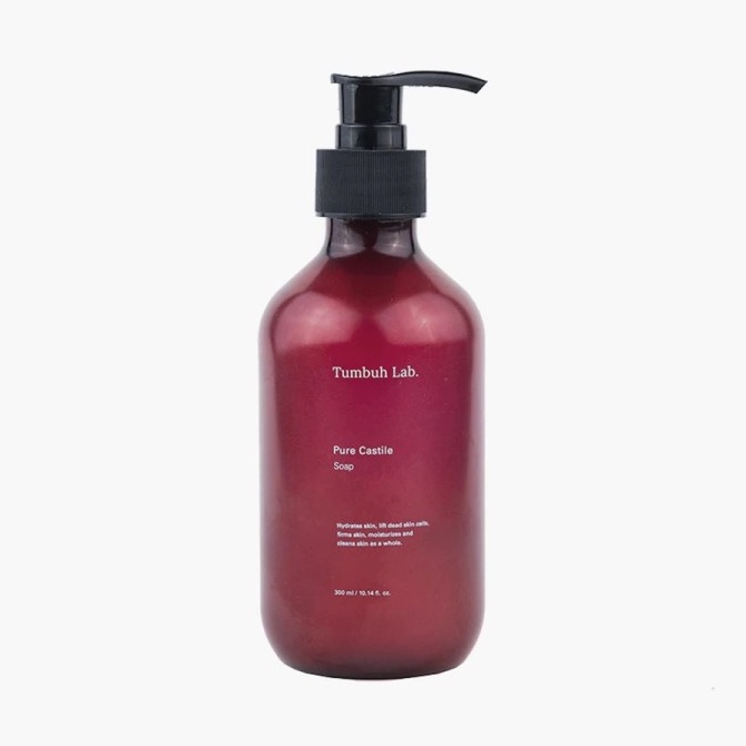 Tumbuh Lab Pure Castile Liquid Soap - Sabun Mandi Cair
