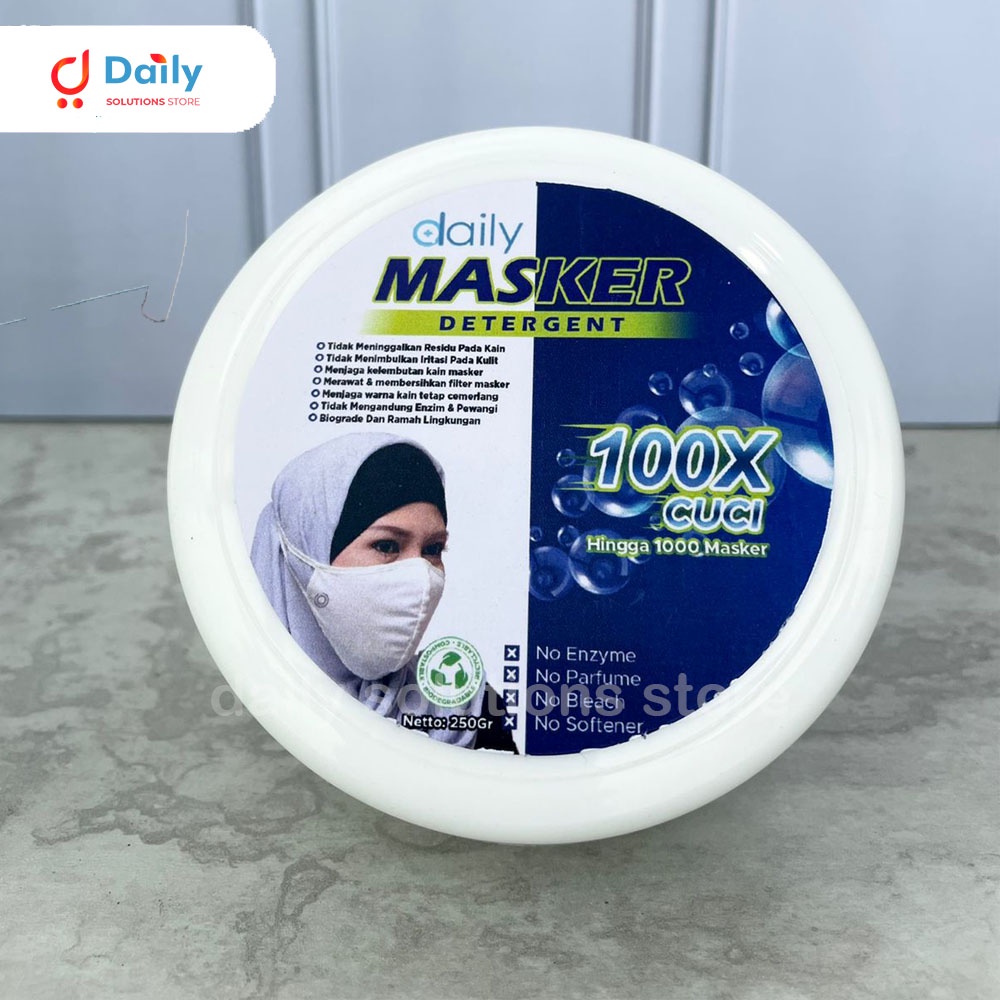 DAILY MASKER DETERGEN - PEMBERSIH MASKER RAMAH LINGKUNGAN