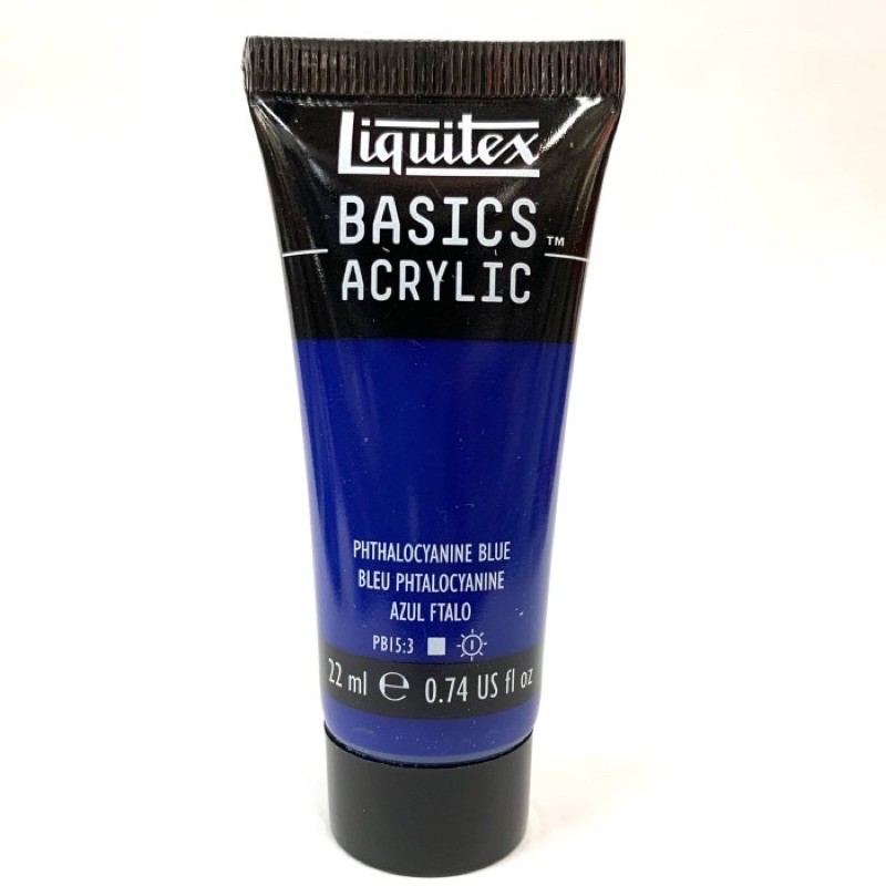 

Cat Acrylic Liquitex Basics 22ml Phthalocyanine Blue