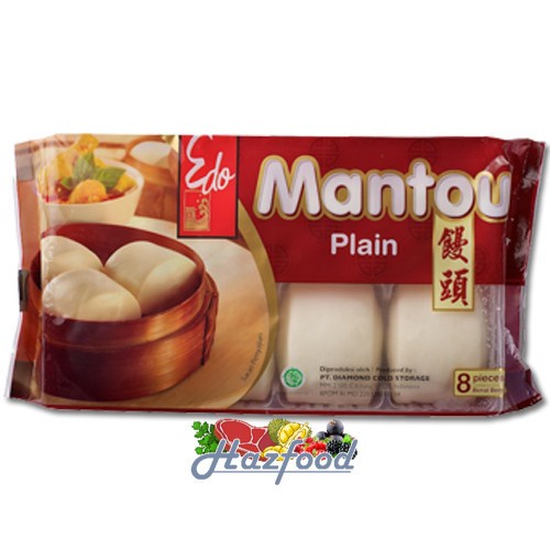 

EDO MANTAU PLAIN 320 GRAM - 8 PCS