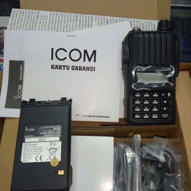 HT ICOM V80 VHF HANDIE TALKIE ICOM V80 VHF 136-174MHZ