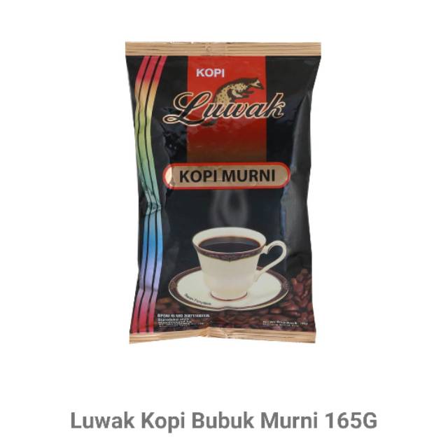 

Luwak kopi bubuk murni 120gr