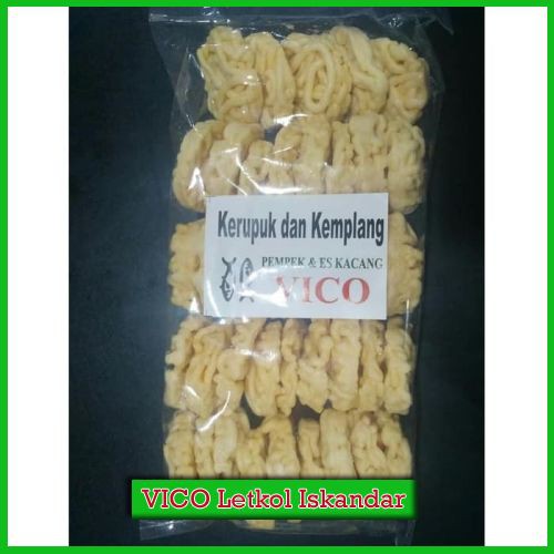 

Kerupuk Keriting Pempek Vico - Khas Palembang