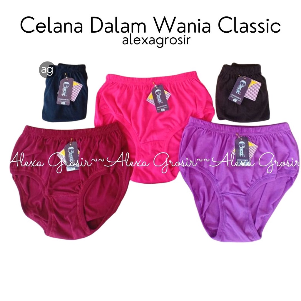 1 pcs celanadalamwanita / cdwanita / LINGERY cd wanita katun / CLASSIC SIZE XXL / bahan lembutnyaman