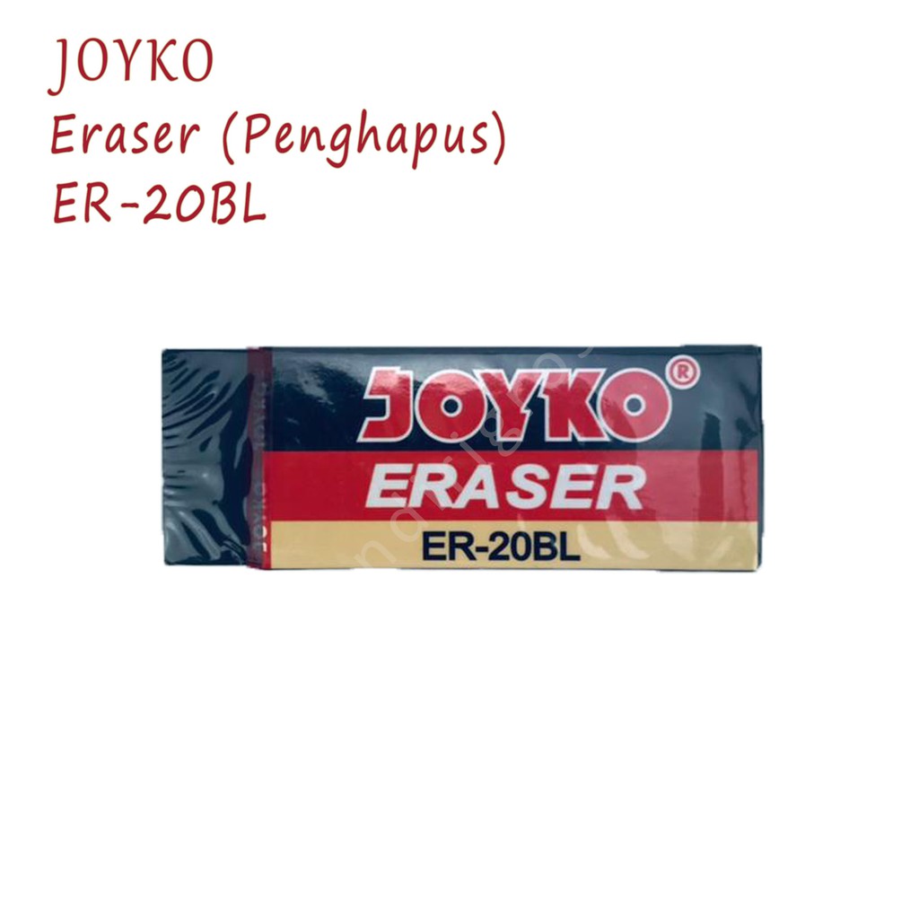 Eraser ER-20BL * Joyko * Penghapus * Hitam