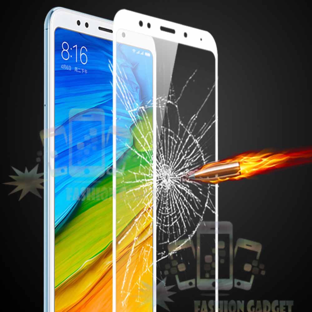 Tempered Glass Xiaomi Redmi 5A Full Colour Bagian Depan / Anti Gores Kaca Screen