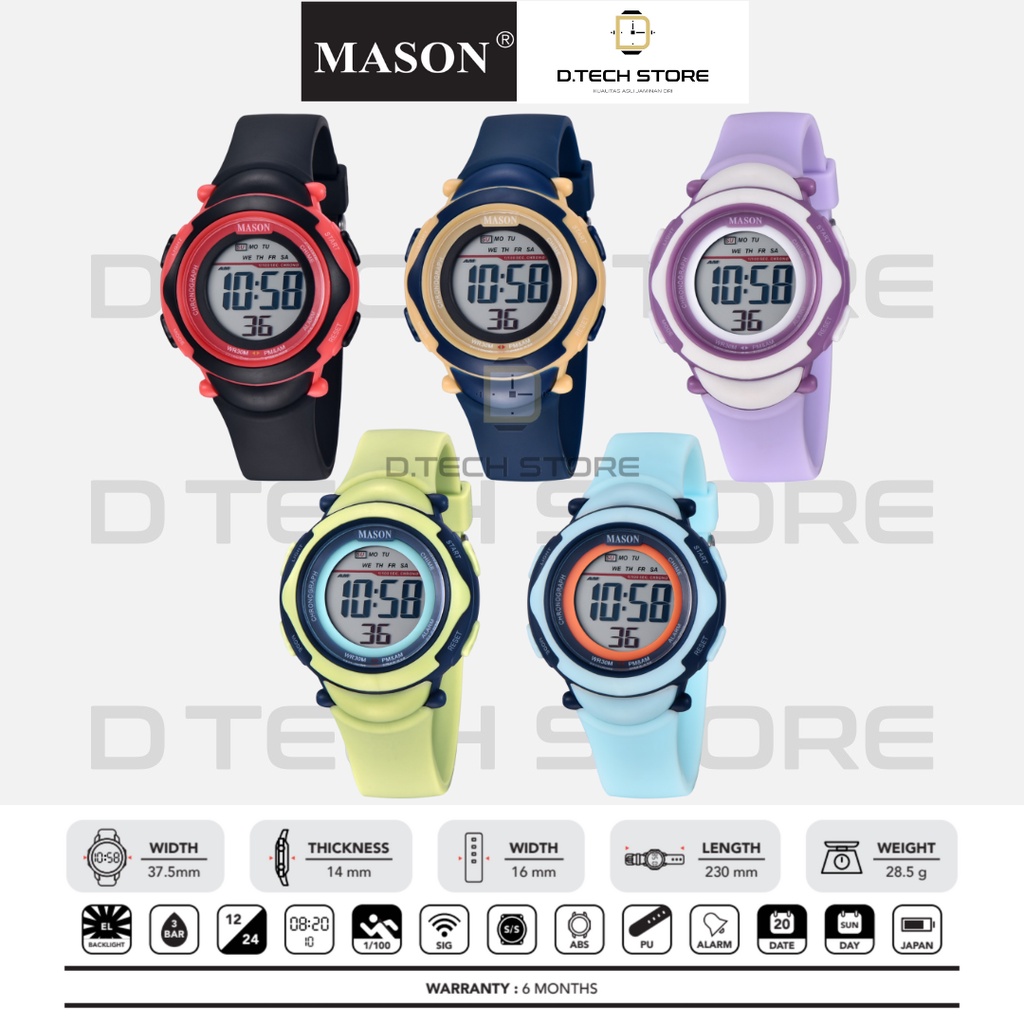 Jam Tangan Anak MASON MDB-7009/MDB7009 Mason Original 100%