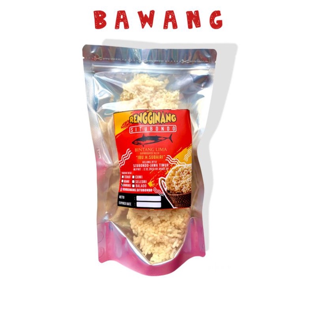 

Rengginang Situbondo Rasa Bawang