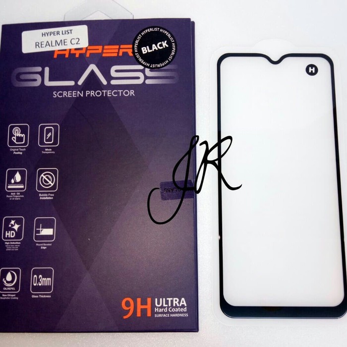 Tempered glass FULL HYPER REALME C2