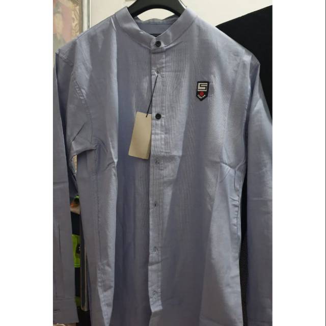 Kemeja 3second cowok size lengkap s, m, l, xl