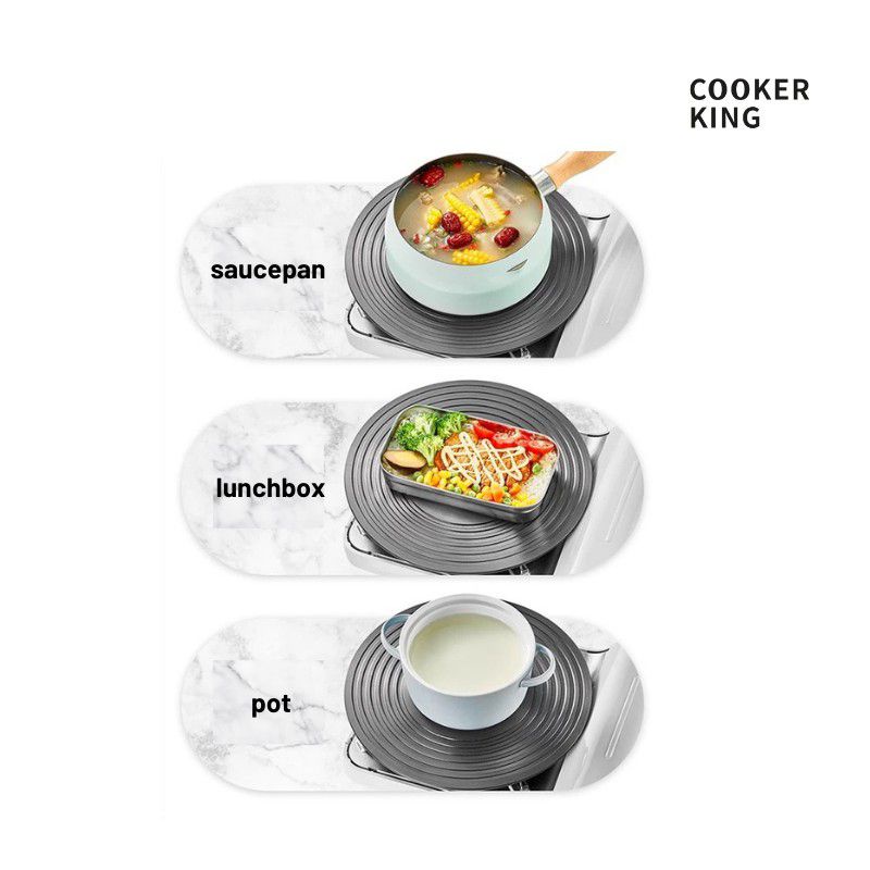 Cooker King Alas Tatakan Pelindung Panci/ Thawing Plate Diameter 24/ 28 CM