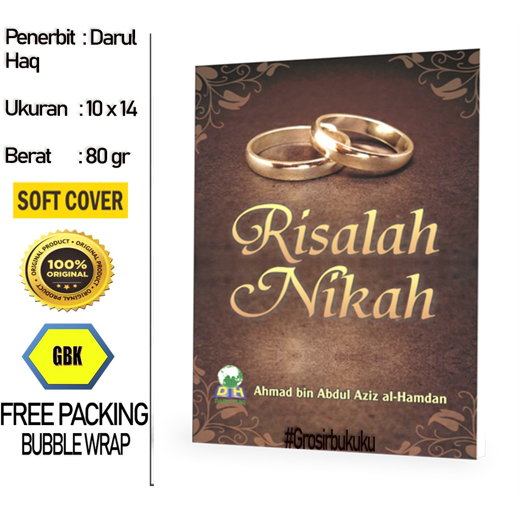 Buku Saku Risalah Nikah - Darul Haq