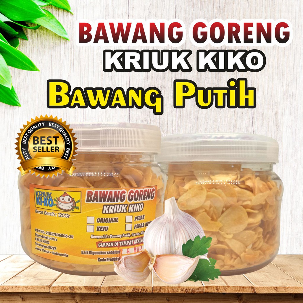 Bawang Putih Goreng Bawang Merah Goreng / Bawang Goreng - kiko kriuk