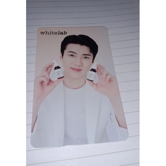 Sehun whitelab Photocard