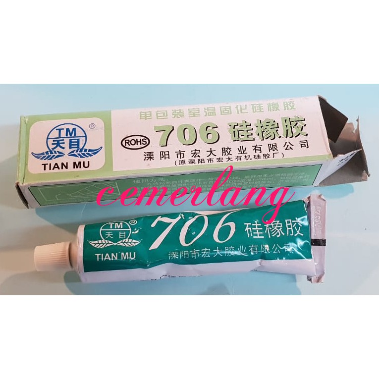 Sealant Silicone Grease Tian Mu 706 / Thermal Glue / Heat sink Odol