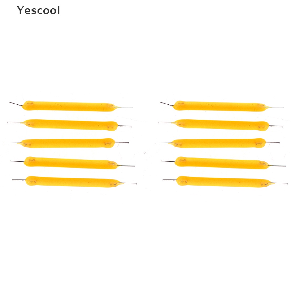 Yescool 10Pcs Lampu Bohlam LED COB Super Terang Tenaga Surya Power Filament