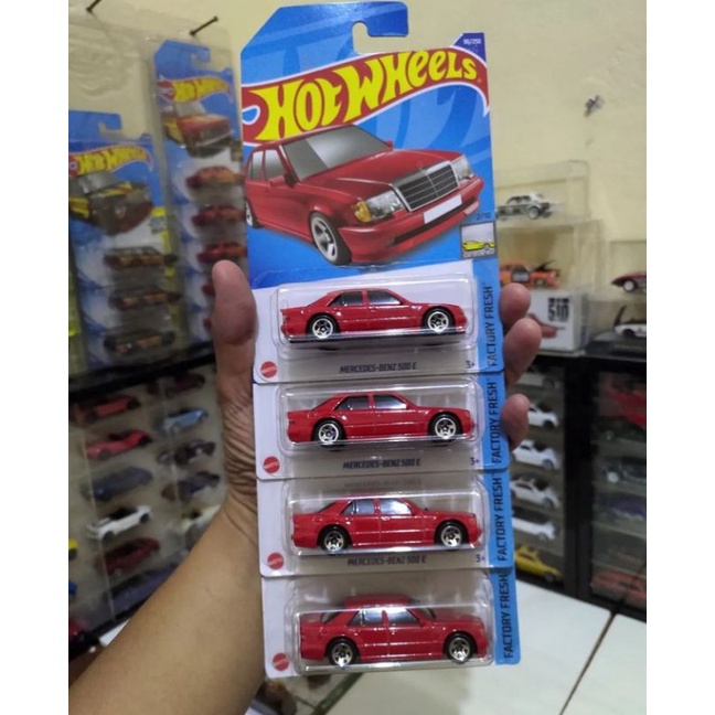 hotwheels mercedes 500e