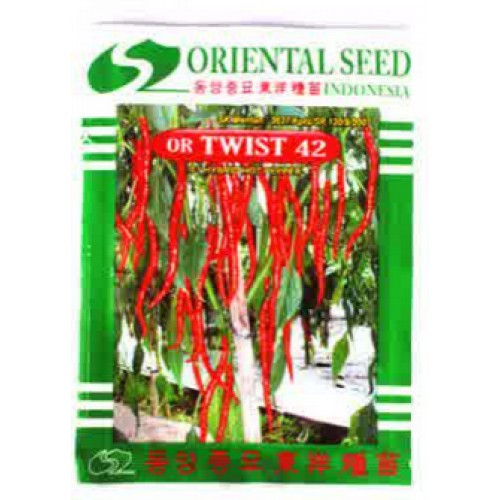 Bibit Cabe merah Keriting Or Twist 42 10 gr