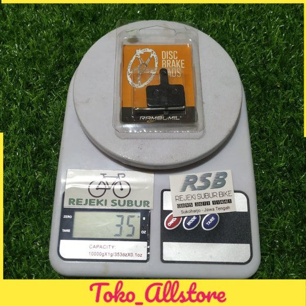 Brake Pads kanvas kampas Rem RAMBOMIL rem Sepeda for Shimano M445 M355 M395 diskbrake cakram