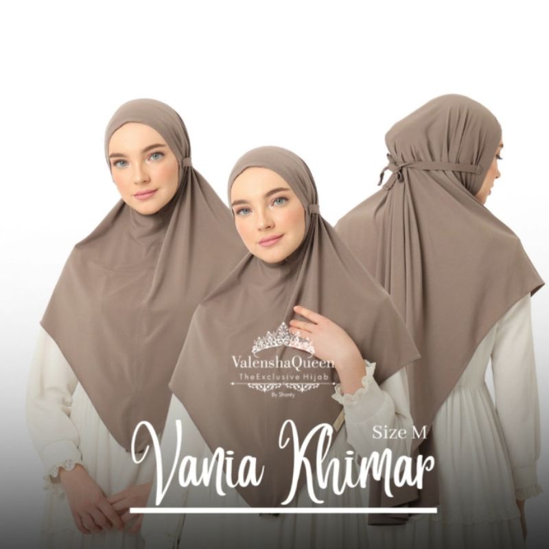 Bergo Vania  Size M ori ValenshaQueen // ValenshaQueen Hijab