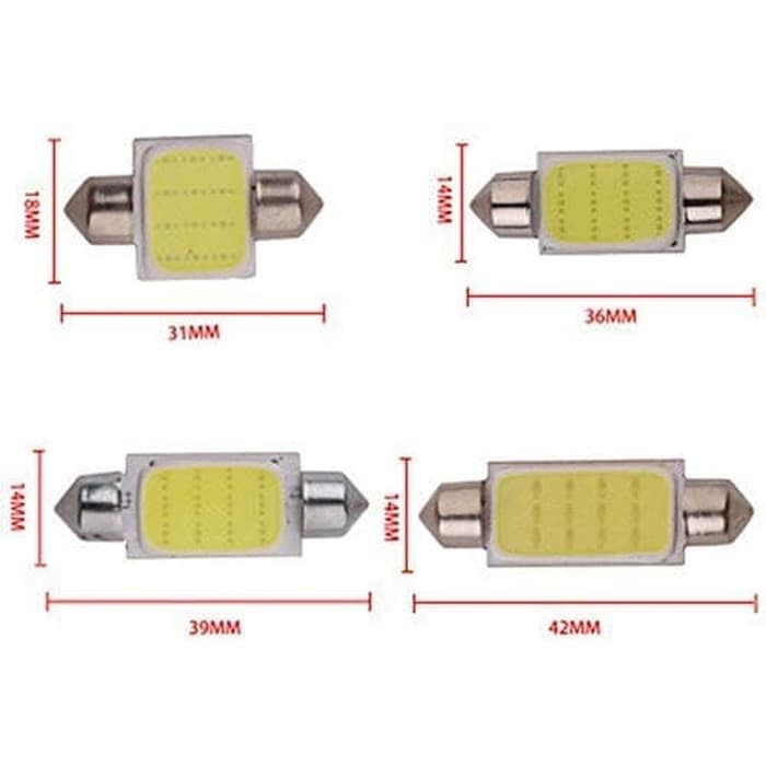 Lampu led plafon COB mobil kabin interior plasma cob super terang