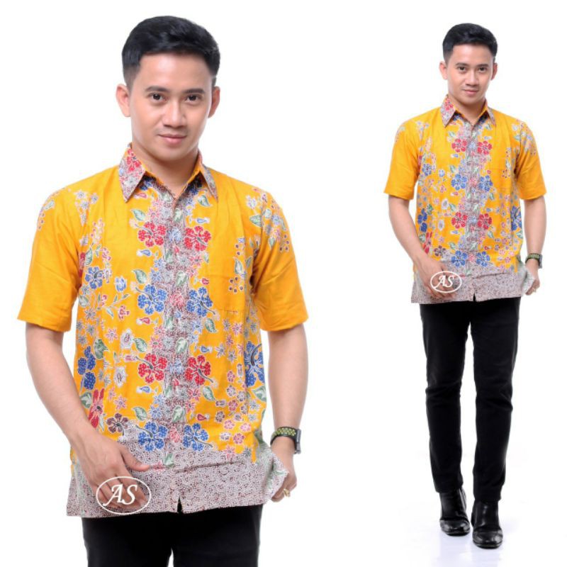 KEMEJA BATIK LENGAN PENDEK PRIMISIMA